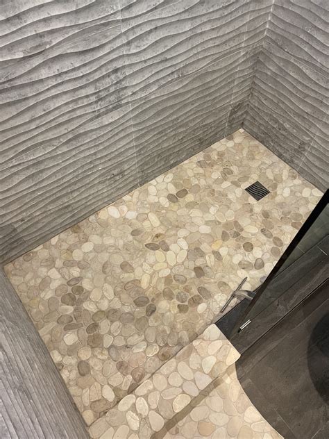 Pebble Shower Floor Pros and Cons - The Fixer Upper Pro