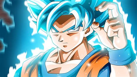 Blue Super Saiyan Goku Wallpapers - Top Free Blue Super Saiyan Goku ...