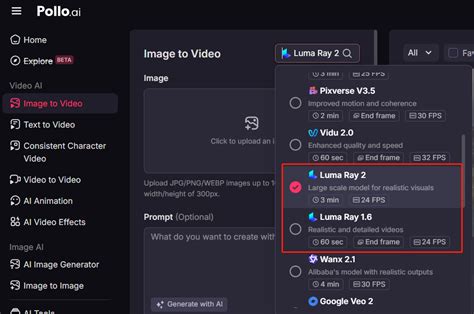 Luma Generate Video Process 的图像结果