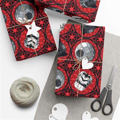 Star Wars Gift Wrap: Holiday, Birthday Party Wrapping Paper - Etsy