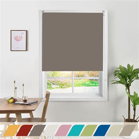 Buy DECO WINDOW Grey Translucent Roller Blind - 63x84 from Deco Window ...