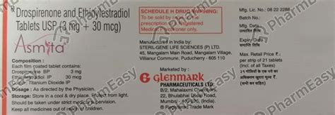 Asmita Strip Of 21 Tablets: Uses, Side Effects, Price & Dosage | PharmEasy