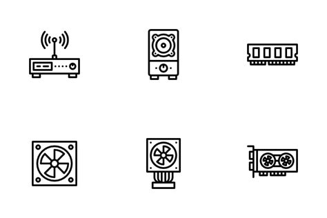 Computer Parts Icon 的图像结果