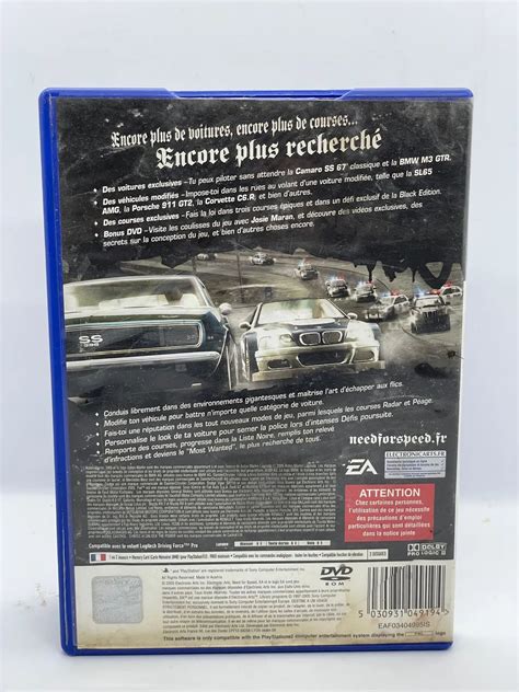 Need for Speed Most Wanted Black Edition PS2 - PlayStation 2 | Retrobroker