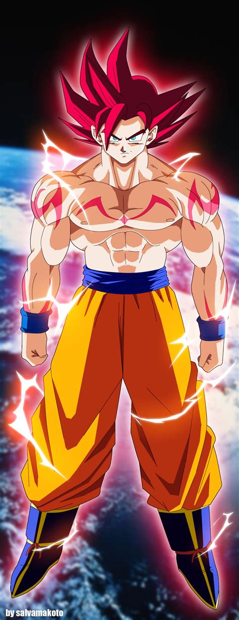 Image - Super Saiyan God Goku.png | Dragon Planet Wiki | Fandom powered ...