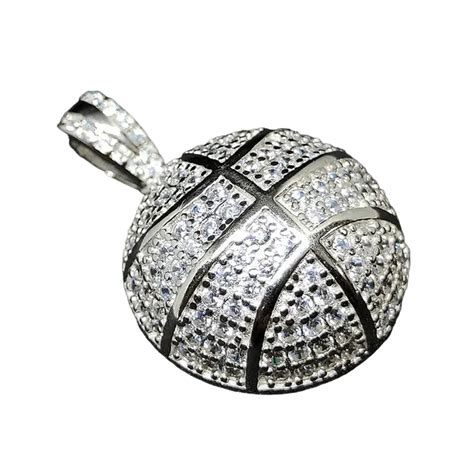 Basketball Sterling Silver Pendent for Men – Rivansh