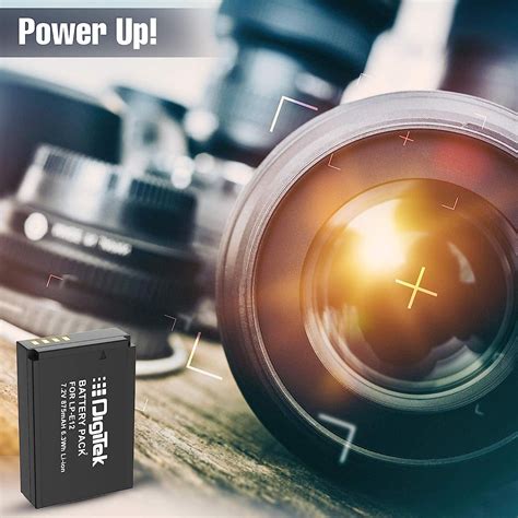 Digitek LP-E12 Camera Battery | 875mAh, Leakproof & Canon EOS M