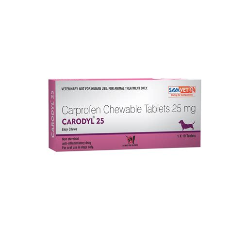 Savavet Carodyl Carprofen Chewable Tablets for Dogs in Strips — Ofypets