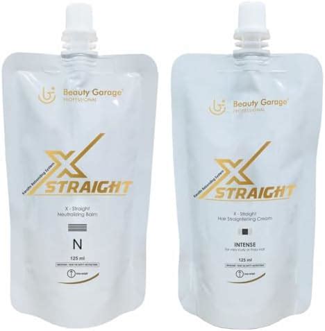 Beauty Garage Hair Straightening Cream and Neutralizer Set | X-Straight ...