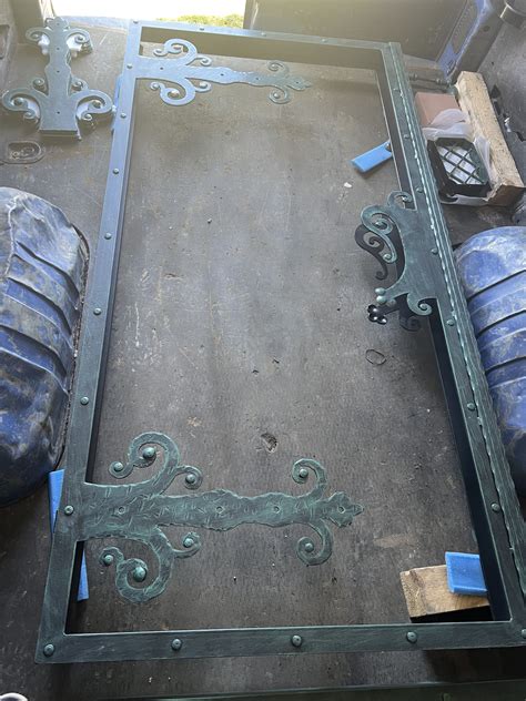 Pin by AZZUARA. on MI CASA. | Custom front doors, Scrap metal art, Door ...