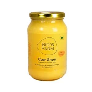 Sid’s Farm Cow Ghee - 350g | Aromatic and Granular | Made With Safe ...