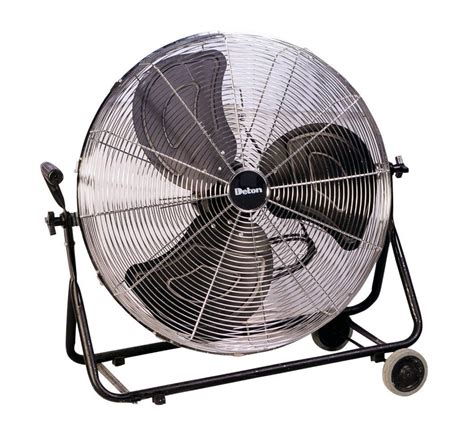 INDUSTRIAL FLOOR FAN 24" CHROME - CBK Hardware