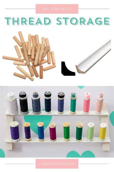 Image result for DIY Thread Storage