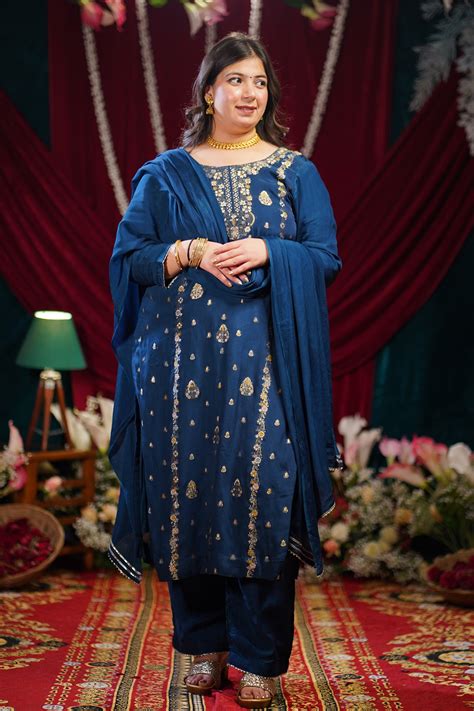 Buy Plus Size Party Wear Suits online in India - Apella
