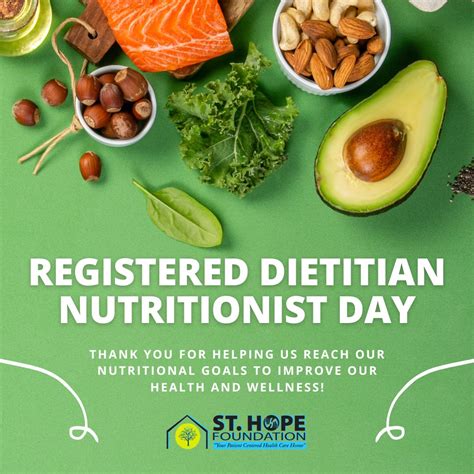 St Hope Healthcare on LinkedIn: Happy Registered Dietitian Nutritionist ...