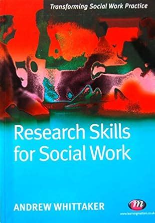 Buy Research Skills for Social Work (Transforming Social Work Practice ...