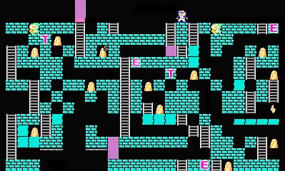 Lode Runner Level 50 的图像结果