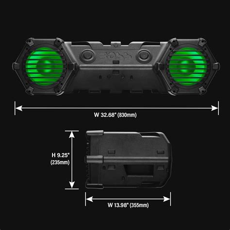 BOSSAudioSystems BOSS Audio Systems ATV Sound System - Weatherproof ...
