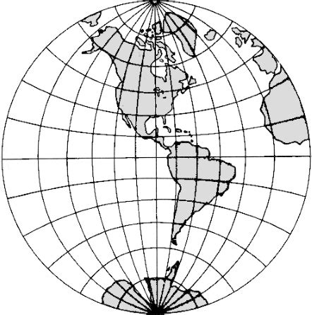 Map Projection 的图像结果