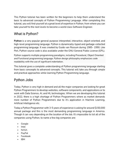 How to Learn Python PDF 的图像结果