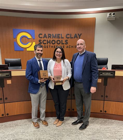 Carmel Clay Schools school board members honored at final meeting