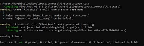 Cargo Rust CMD Install 的图像结果