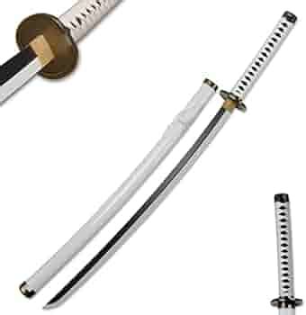 Anime Samurai Cosplay Sword：Roronoa Zoro Swords,Wado Ichimonji，Wooden ...