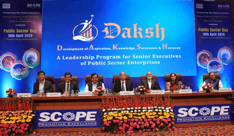 Latest News of Standing Conference of Public Enterprises (SCOPE)