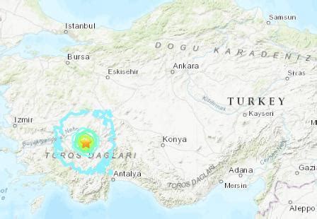 土耳其西部发生5.8级地震 震源深度10千米 - 新闻资讯 - 生活热点
