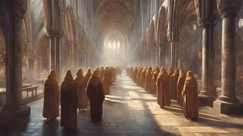 Medieval and Middle Ages History Timelines - Layout of an Abbey