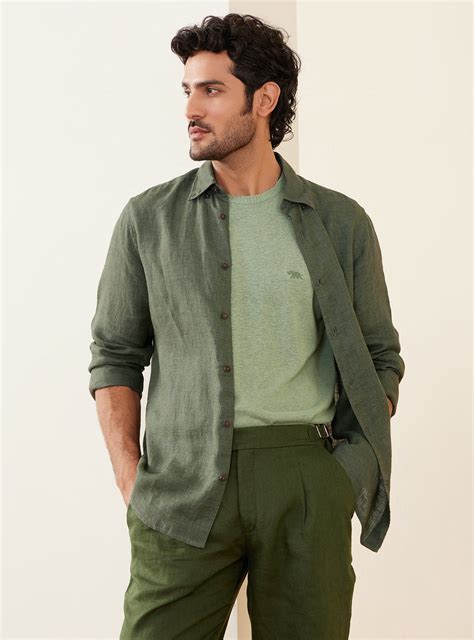 Men Linen Shirt