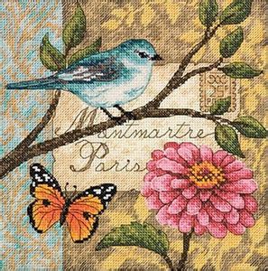 DIMENSIONS Needlecrafts Counted Cross Stitch, Bird Post - Needlecrafts ...
