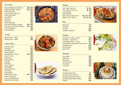 Menu at The Indian Chulha by Unique, Siliguri