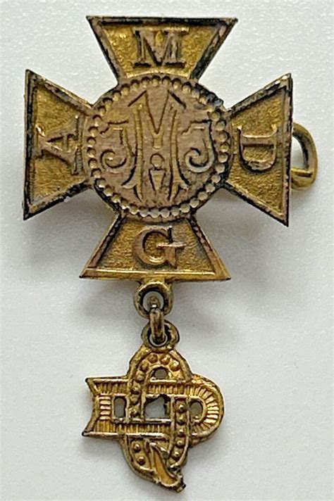 A.M.D.G. Ad Majorem Dei Gloriam latin for the Greater Glory of God Pin ...