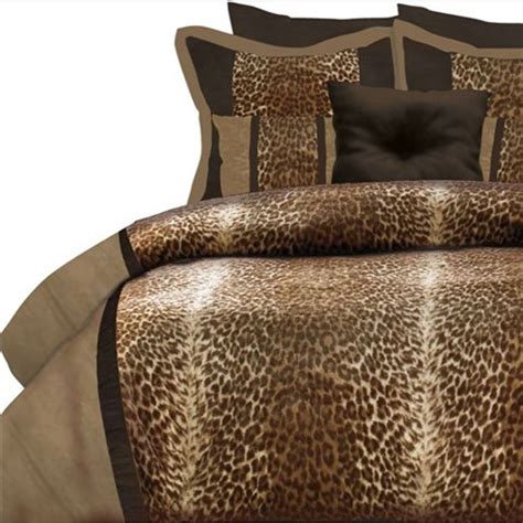 Leopard Print Comforter Sets Queen at Robert Doss blog