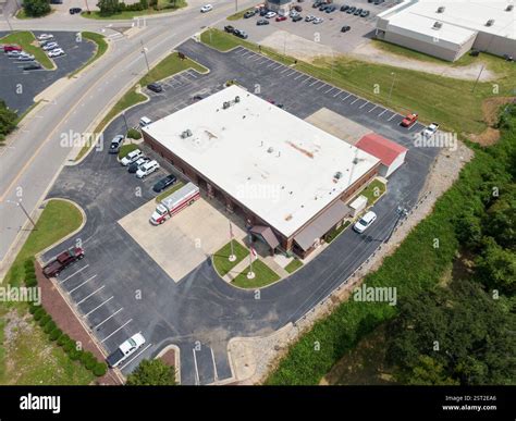 Sunny Daytime Drone Images of Louisburg, North Carolina: Travel, Real ...