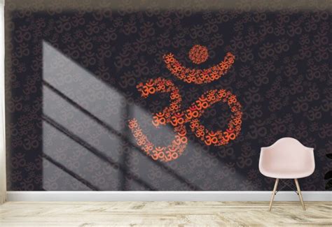 Buy Om Wallpaper for Wall – From ₹99/sq ft
