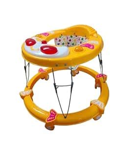 Buy Maanit Round Kids Walker with Foldable, Cushion Seat | Activity ...