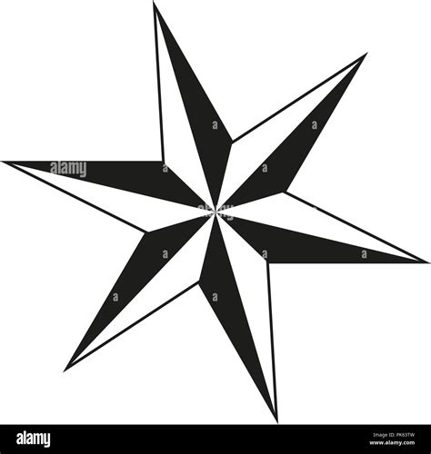 6 Point Star Logo Phoenix Hexagon 6 Pointed Star Logo