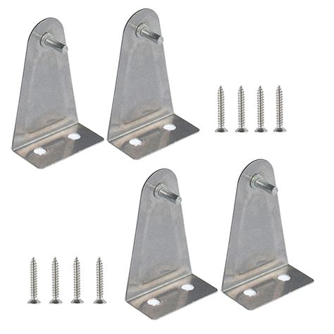 Cutelec 4pcs Hold Down Brackets Metal Clips with Screws Blinds Down ...