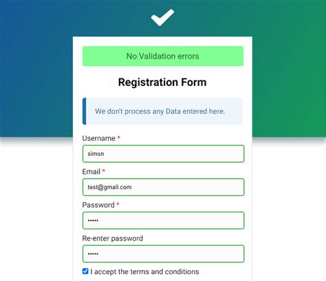 Image result for JavaScript Form Validation