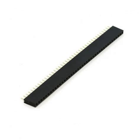 2.54mm 1×40 Pin Female Single Row Header Strip | Robodo