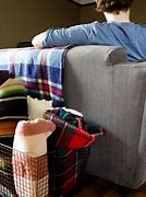 Image result for Living Room Blanket Storage Ideas