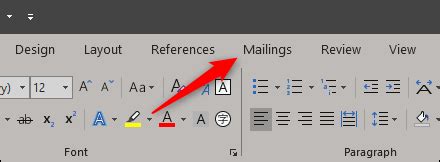Mailings Labels Microsoft Word 的图像结果