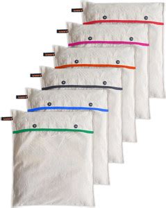 SARFII reusable 100 % Cotton Silk Saree Covers/Bags 16 x 14 (inches ...