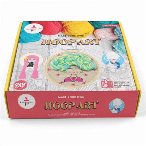 Kalakaram Make Your Own Hoop Art — Toycra