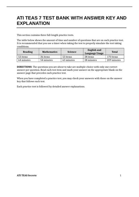 Image result for TEAS Test Prep