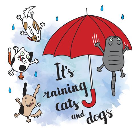 Free Raining Cats And Dogs Clip Art, Download Free Raining Cats And ...