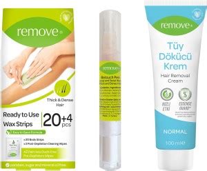 Remove Complete Wax solution - Kit (thick & Dense Hair) Price in India ...