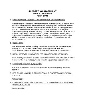 Image result for Form 8945